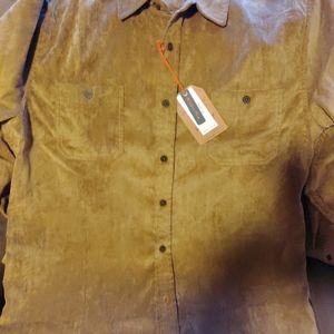 Weatherproof vintage corduroy long sleeve shirt